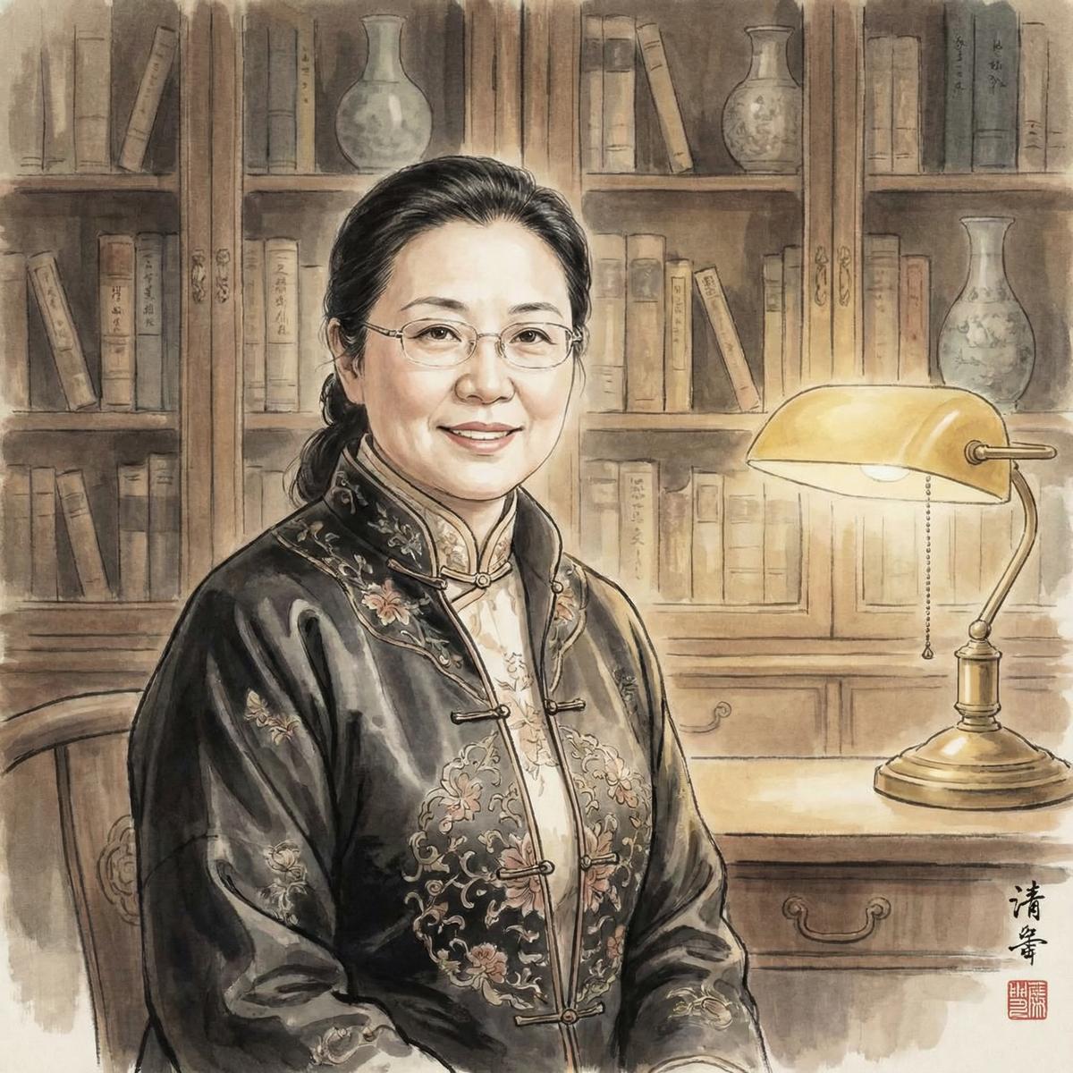 探花社区文化顾问苏婉清